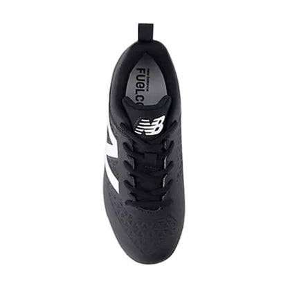New Balance 4040V8 Kids Rubber Baseball Cleats in Black Color