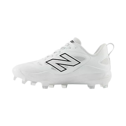 New Balance Fresh Foam X Velo V4 Mld Softball Cleats in White Color