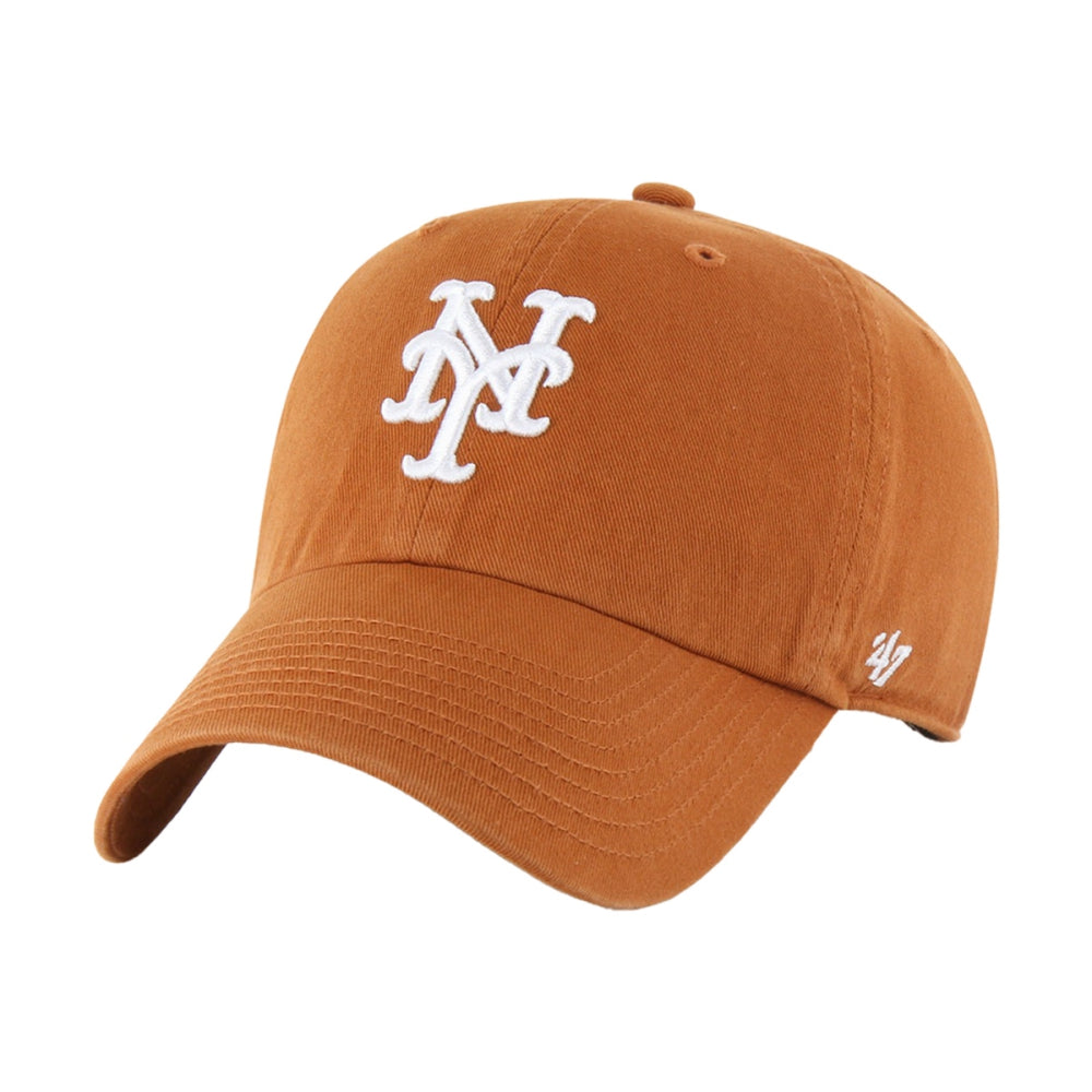 47 Brand new york mets 47Clean Up Hat Fan Apparel in Orange Color