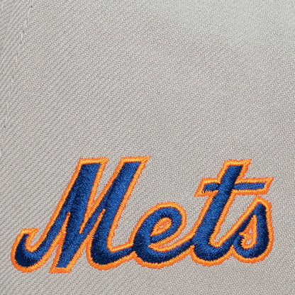 Mitchell And Ness new york mets Lgndry away Pro Snpbk Fan Apparel in Grey Color