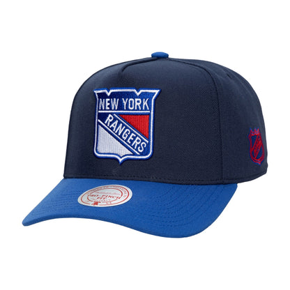 Mitchell And Ness new york rangers Lgndry home Pro Snpbk Fan Apparel in Blue Color