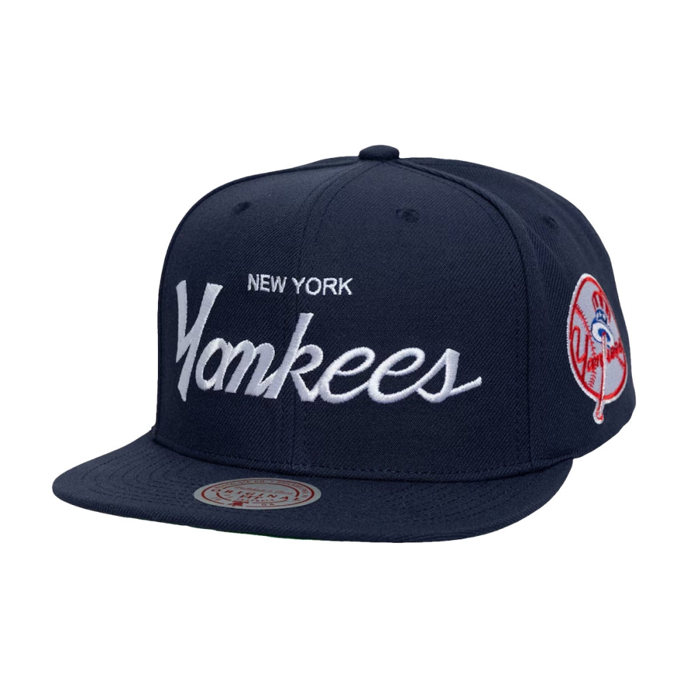 Mitchell And Ness new york yankees Head Coach Pro Snpbk Fan Apparel in Blue Color