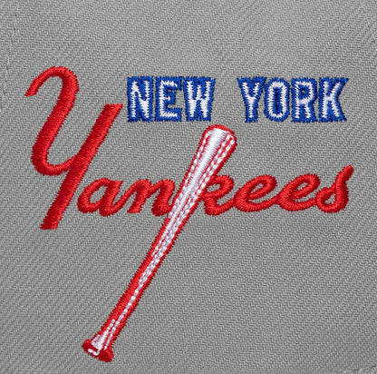 Mitchell And Ness new york yankees Lgndry away Pro Snpbck Fan Apparel in Grey Color