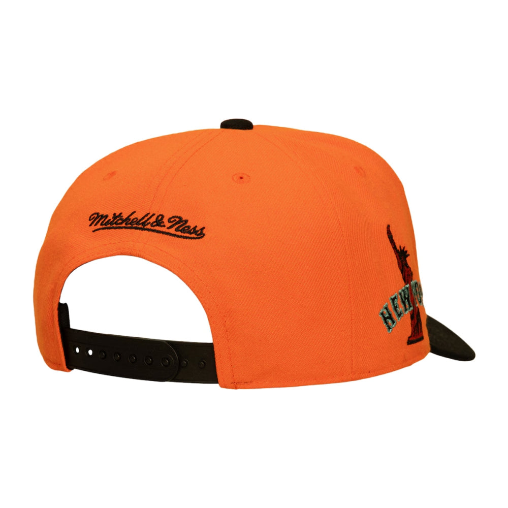 Mitchell And Ness new york mets In The City Pro Snpb Fan Apparel in Orange Color