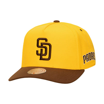 Mitchell And Ness san diego padres Lgndry home Pro Snpbck Fan Apparel in Yellow Color