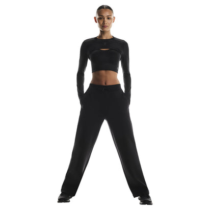 W FOCUS TECH SWEATPANTS | BLACK