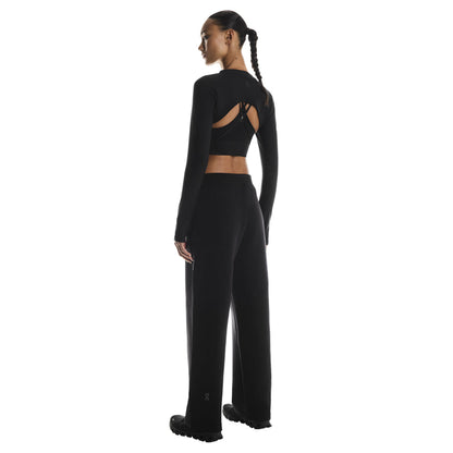 W FOCUS TECH SWEATPANTS | BLACK