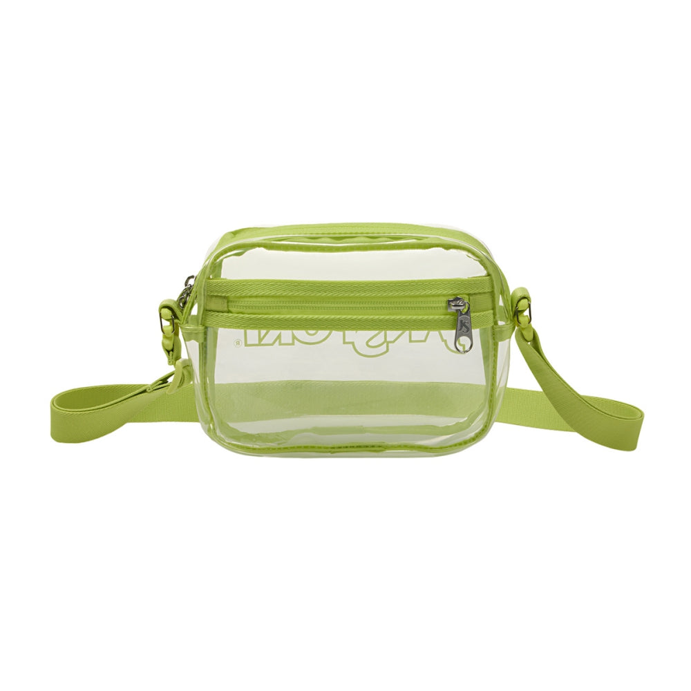 Jansport Clear Crossbody Bags in Green Color