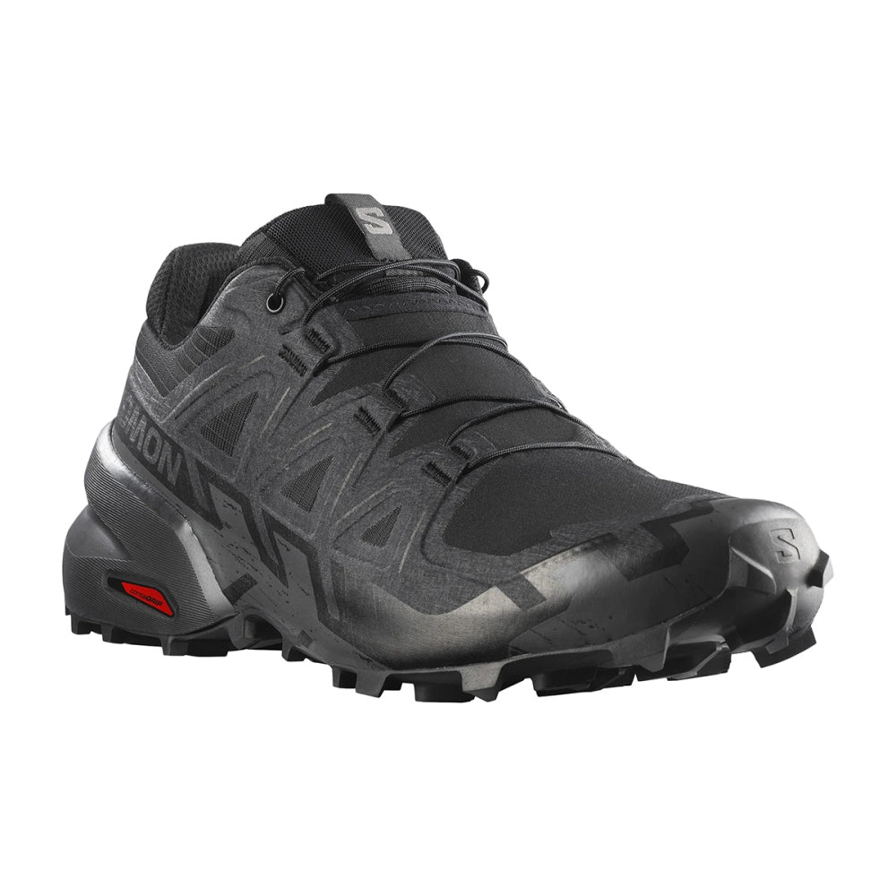 Salomon Speedcross 6 Wide Trail Running Shoes in Black Color