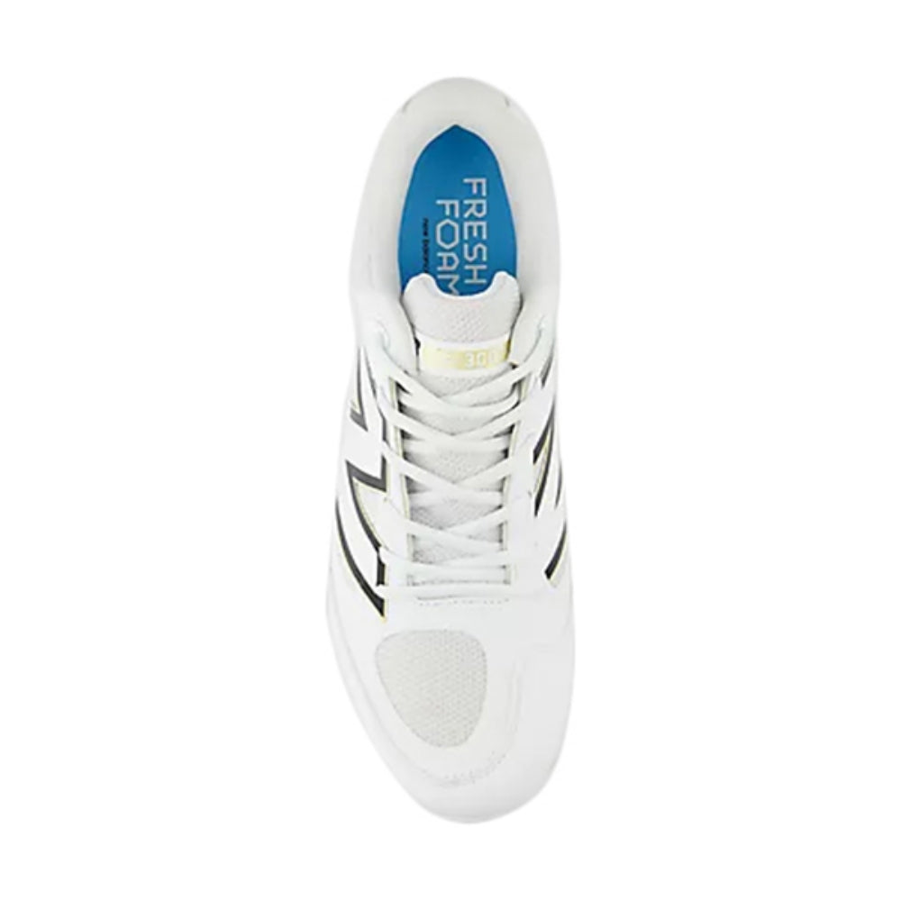 New Balance Fresh Foam 3000V7 Molded Baseball Cleats in White Color