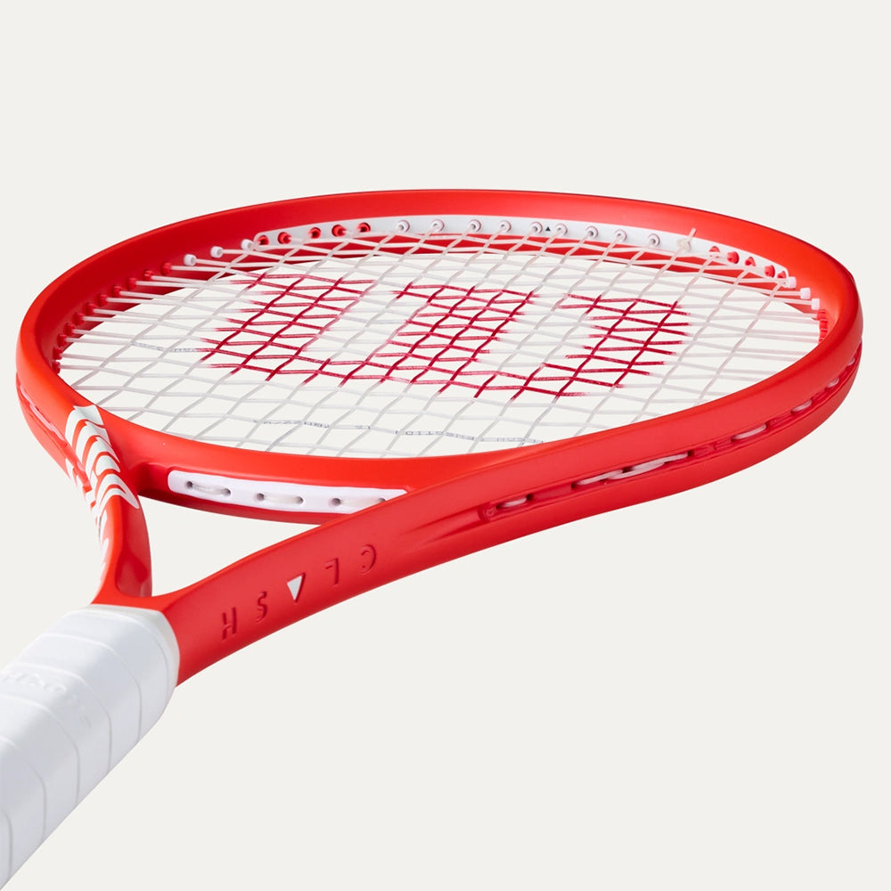 Wilson Clash 100L V3 Reverse Tennis Racquets in Red Color