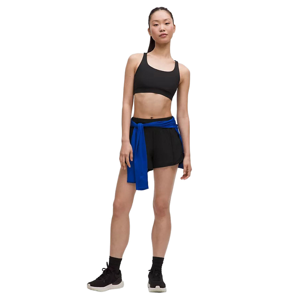 Lululemon Womens Hotty Hot Hr L Short 4In Shorts in Black Color