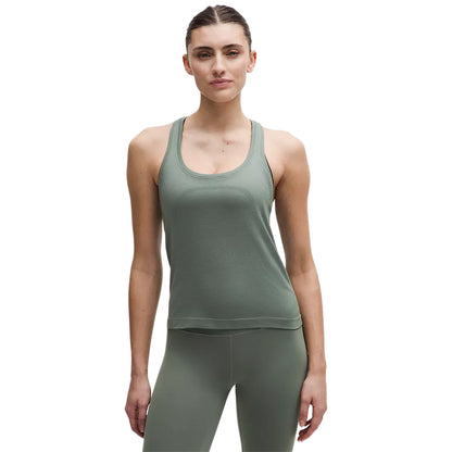 Lululemon Womens Swiftly Racerback Tank 2 Tops in Green Color