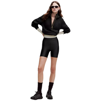 Lululemon Womens Scuba Oversized Funnel N Pullover in Black Color