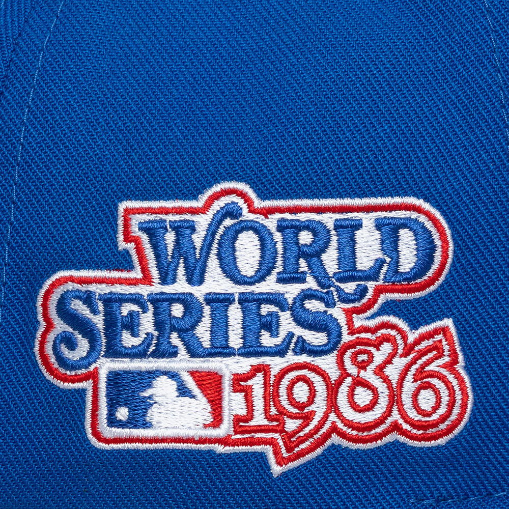 Mitchell And Ness Unisex new york mets Dbl Clutch Pro Snpbk Fan Apparel in Blue Color
