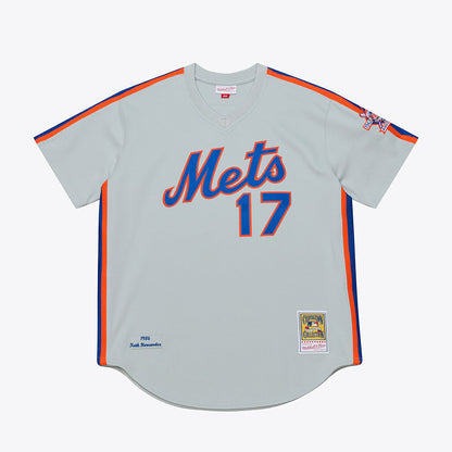 Mitchell And Ness Mens Nym'86 Auth Hernandez Js Fan Apparel in Grey Color