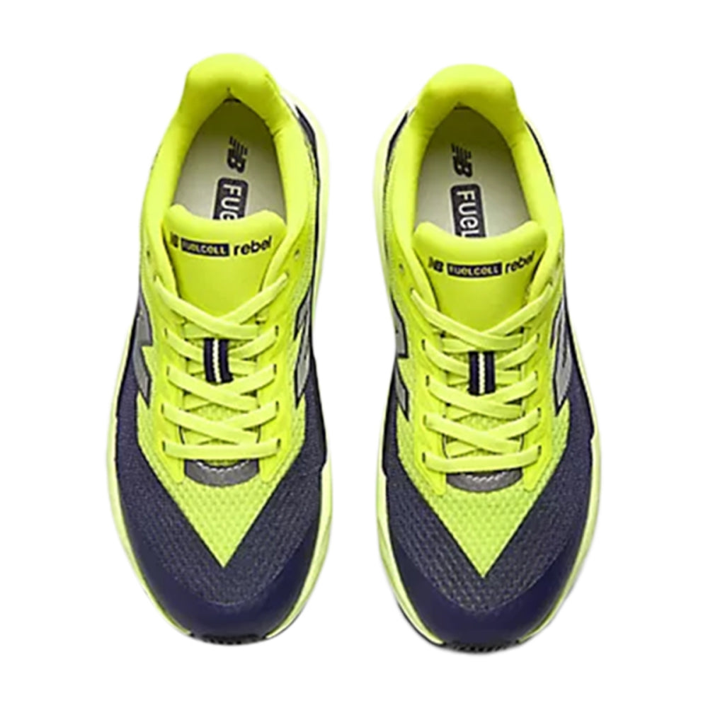 New Balance Kids Fuellcell Rebel Running Shoes in Green Color