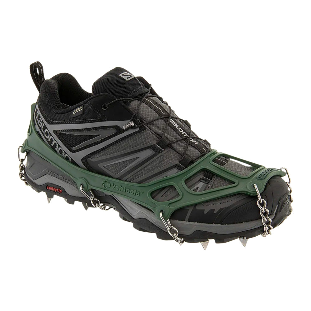 Kahtoola Micro Spikes Footwear Accessories in Green Color