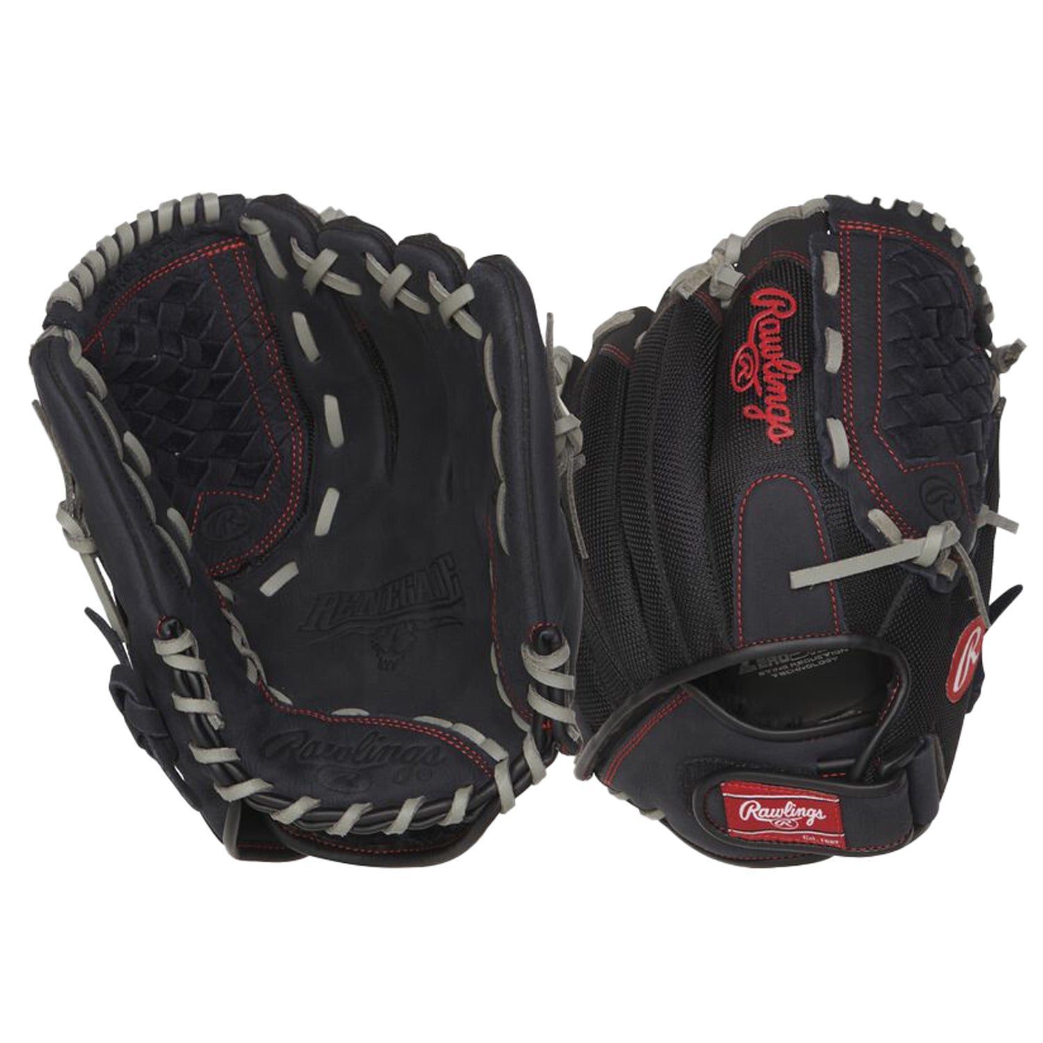Rawlings 12.00 Renegade Sb Glove Softball Gloves in Black Color