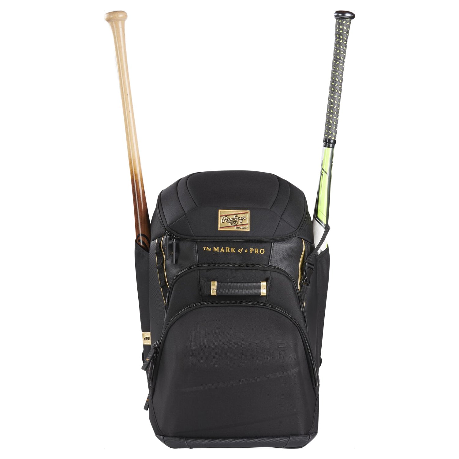Rawlings Gold Collection Backpack Bags in Black Color