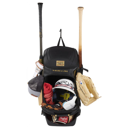 Rawlings Gold Collection Backpack Bags in Black Color