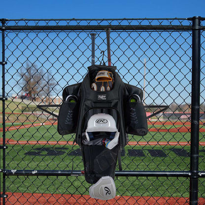 Rawlings Legion 2 Player Backpack Bags in Black Color