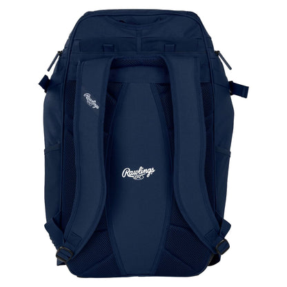 Rawlings Legion 2 Player Backpack Bags in Blue Color