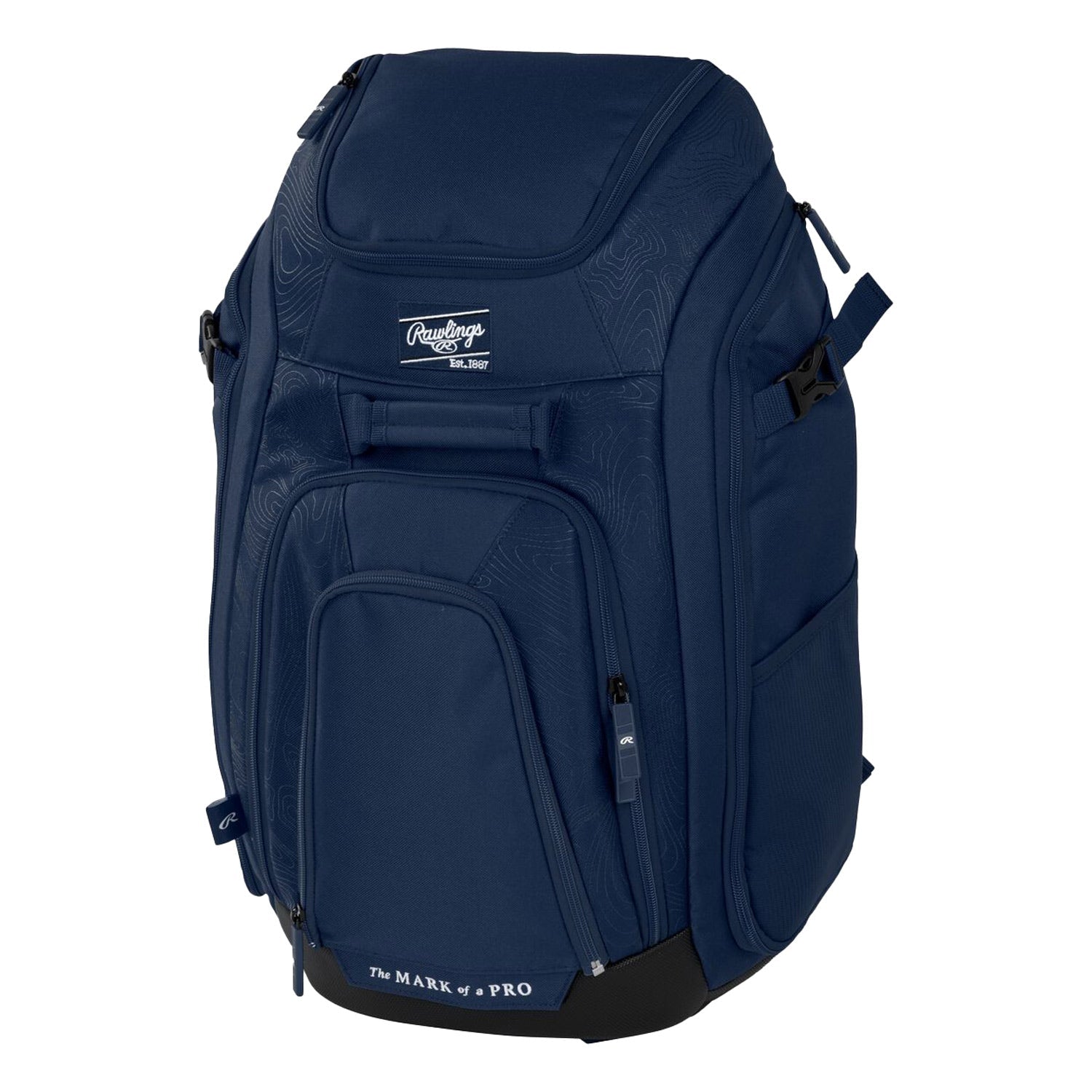 Rawlings Legion 2 Player Backpack Bags in Blue Color