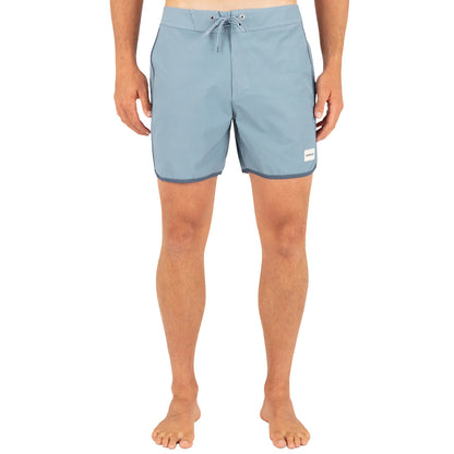 Hurley Phantom Nat Scallop 17 Swimsuits in Blue Color