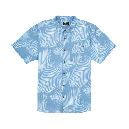 Hurley One And Only Newort Camp Tops in Green Color