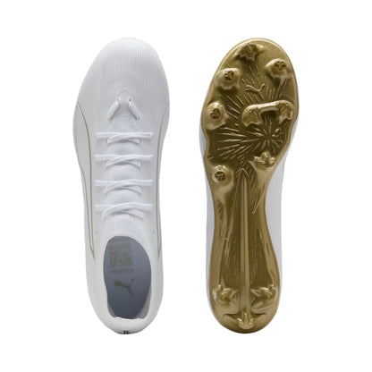 Puma Ultra 6 Match FG/AG Soccer Cleats in White Color