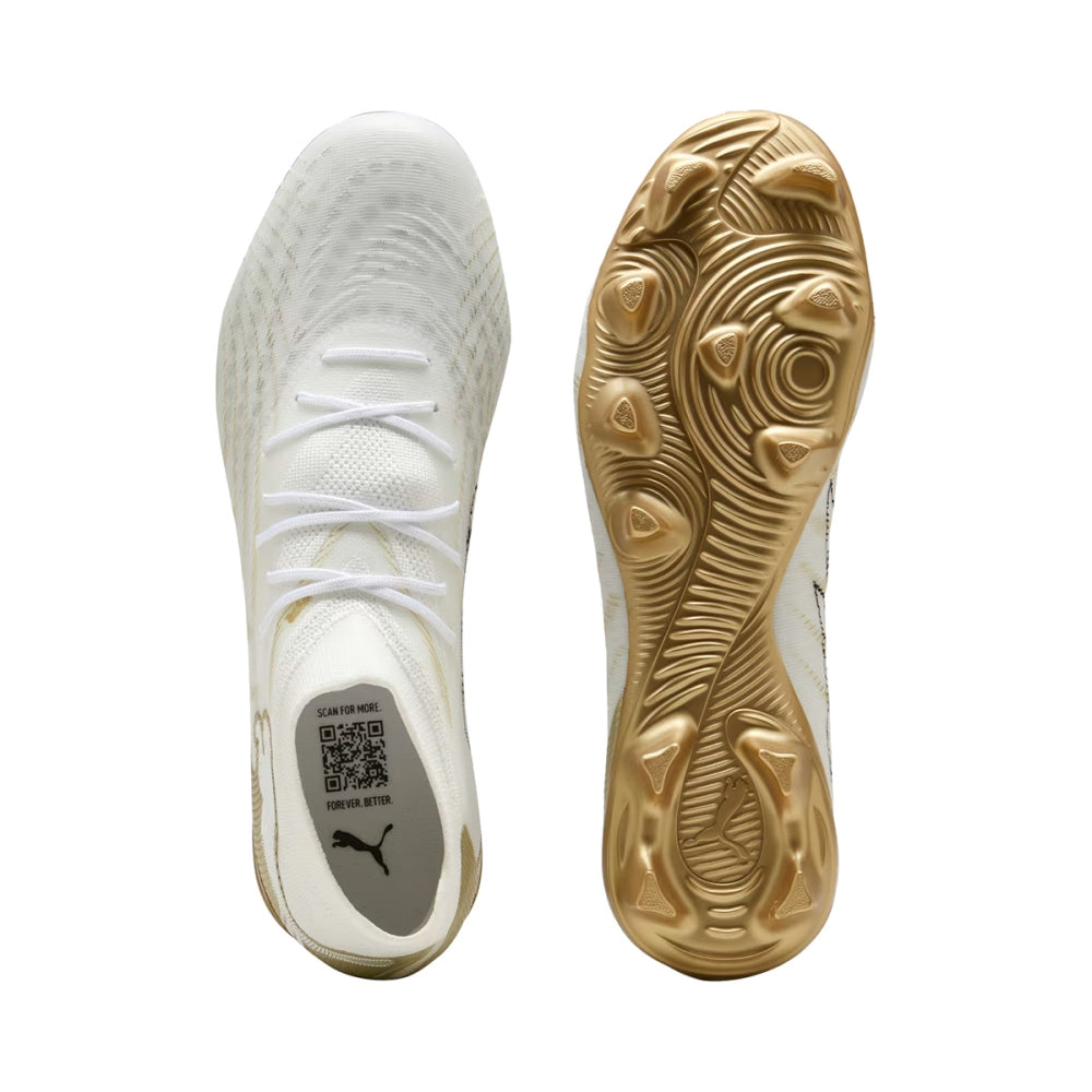 Puma Future 9 Match FG/AG Soccer Cleats in White Color
