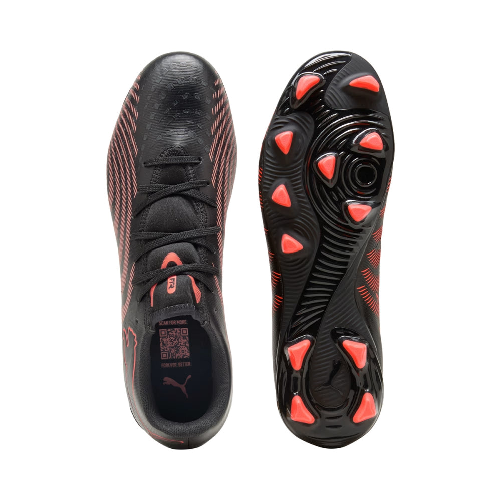 Puma Future 9 Play FG/AG Kids Soccer Cleats in Black Color
