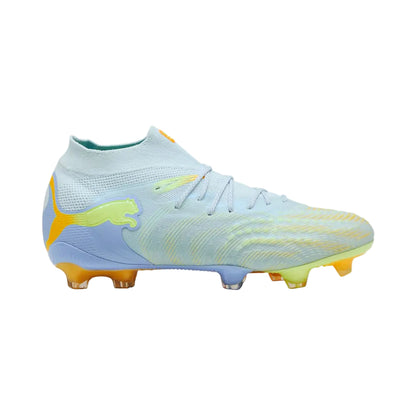 Puma Future 9 Mtch FG/AG Ltup Softball Cleats in Yellow Color