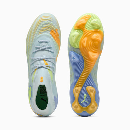 Puma Future 9 Mtch FG/AG Ltup Softball Cleats in Yellow Color