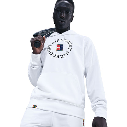 Nike M Terry Pullover Hoodie Pullover in White Color