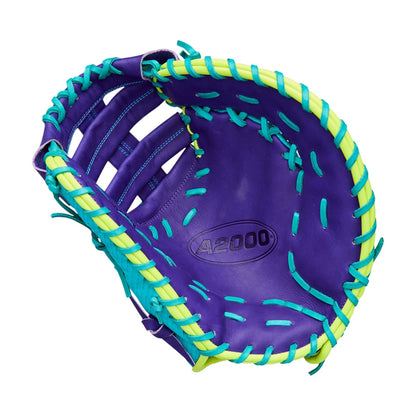 Wilson 12.00 A2000 Spr26 1612 1B Baseball Gloves in Purple Color