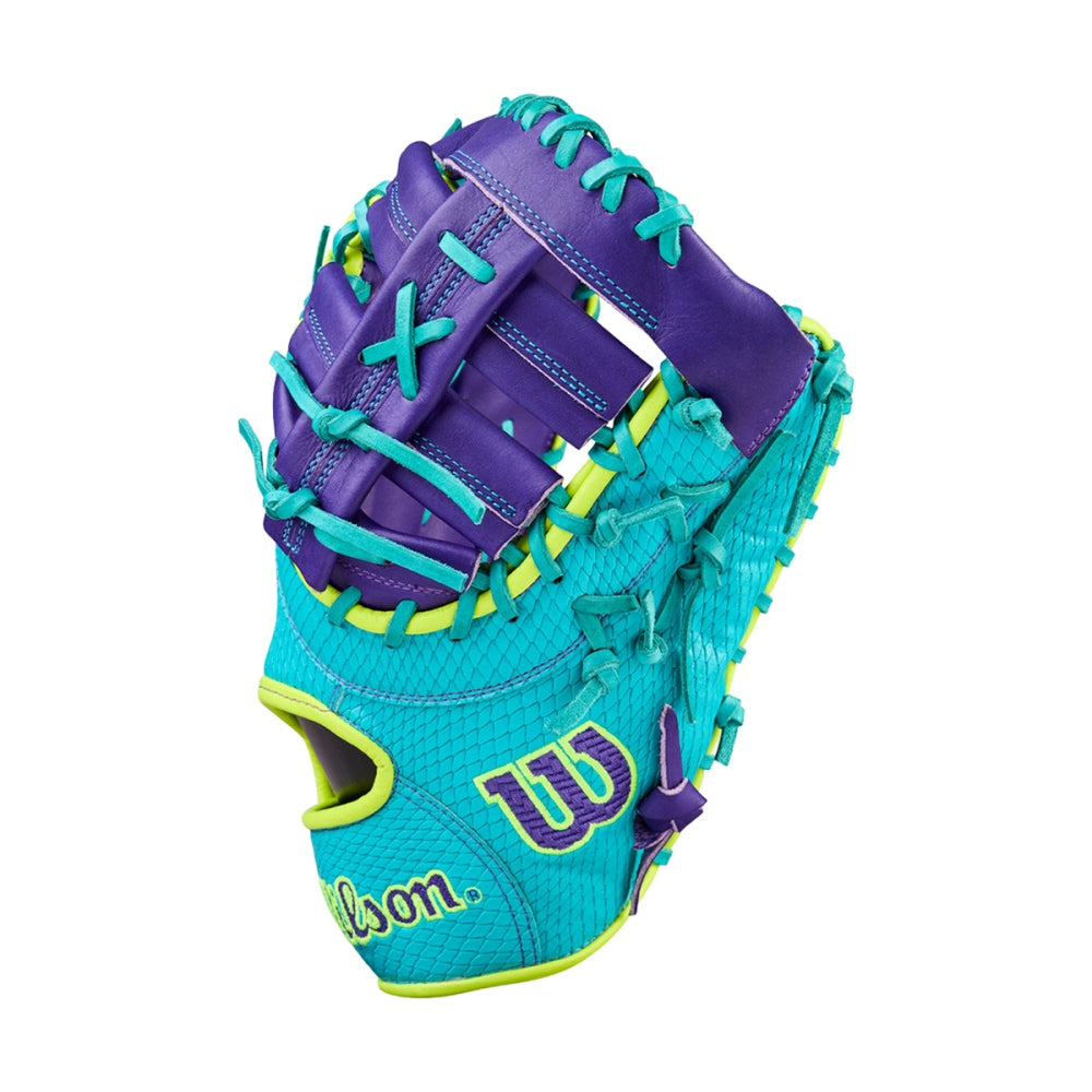 Wilson 12.00 A2000 Spr26 1612 1B Baseball Gloves in Purple Color