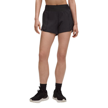 Lululemon Hotty Hot Hr Short 4In L Shorts in Black Color