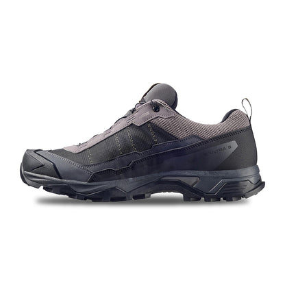 Salomon X Ultra 5 GORE-Tex Trail Running Shoes in Grey Color
