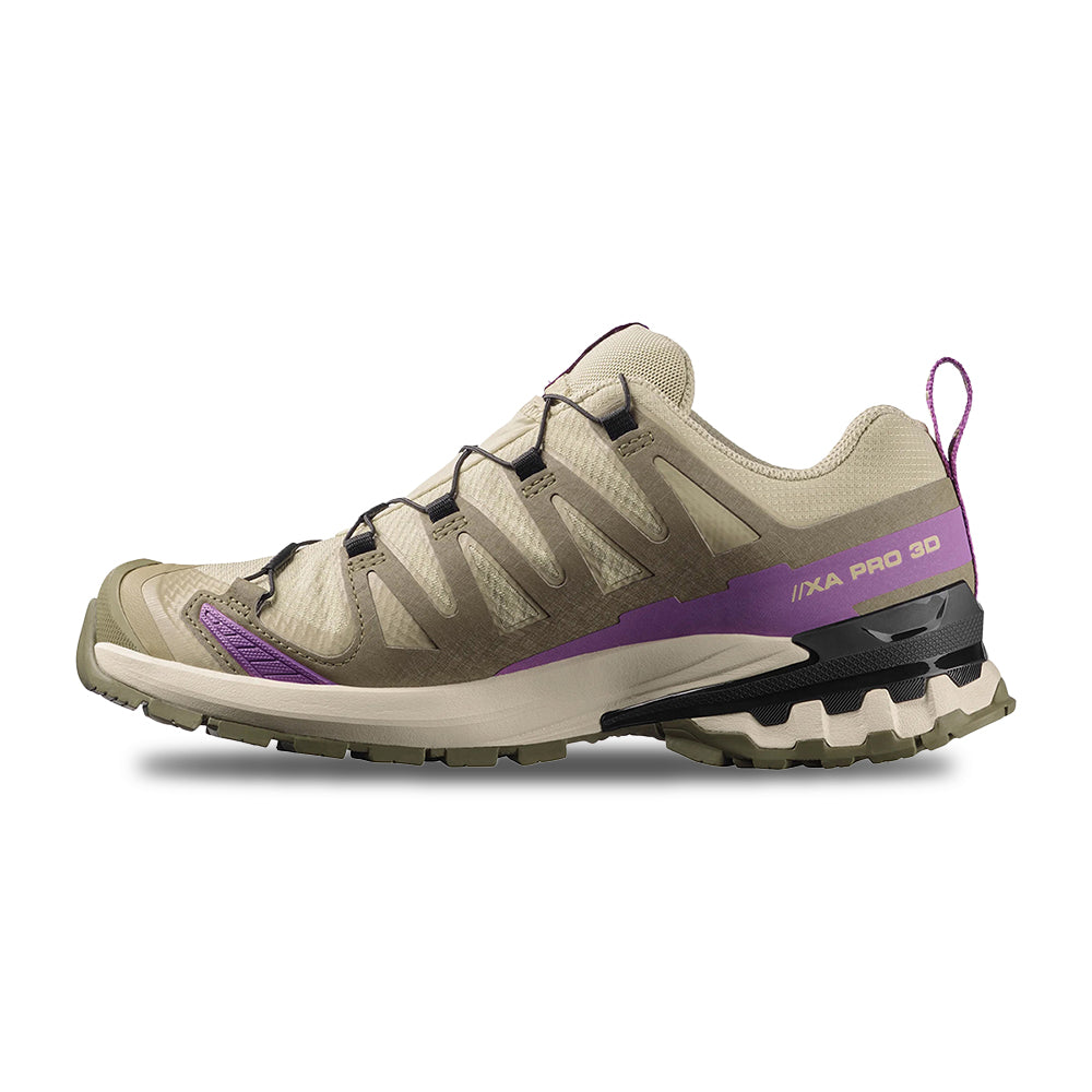 Salomon Xa Pro 3D V9 GORE-Tex W Trail Shoes in Green Color