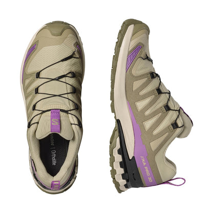 Salomon Xa Pro 3D V9 GORE-Tex W Trail Shoes in Green Color