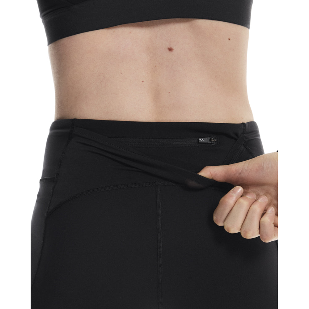 On 3In Performance Tights in Black Color