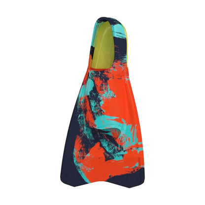 Speedo Medium Blade Fin Swimming Accessories in Orange Color