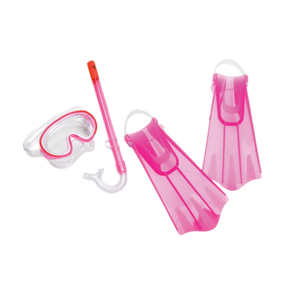 Speedo Kids AquaQST Ms Set Swimming Goggles in Pink Color