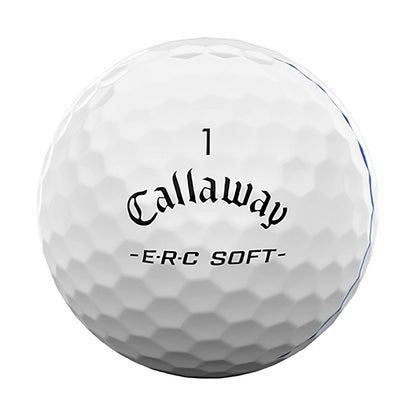 Callaway Golf Erc Soft 25 Trptrk Dz Golf Balls in White Color