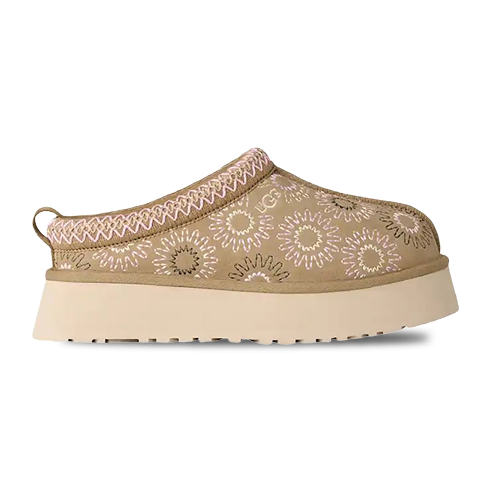 Ugg W Tazz Sun Stitch Slip-Ons in Brown Color