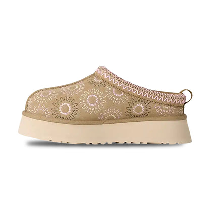 Ugg W Tazz Sun Stitch Slip-Ons in Brown Color