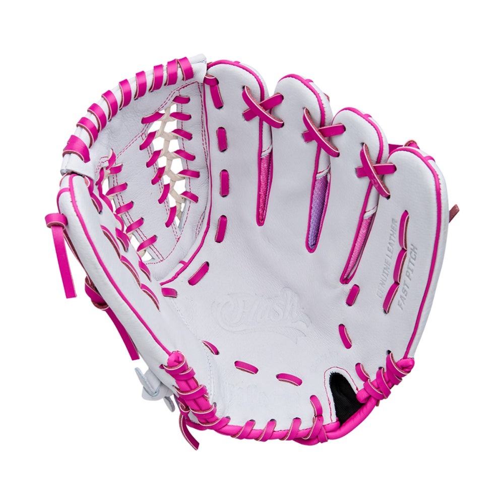 Wilson 12.00 Flash fastpitch glove Softball Gloves in White Color