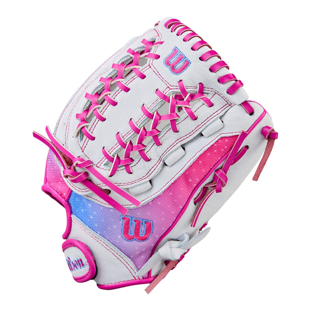 Wilson 12.00 Flash fastpitch glove Softball Gloves in White Color